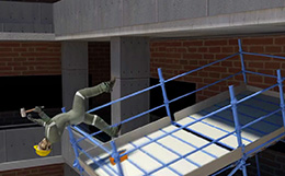 Scaffold – Improper use of Mobile Scaffold