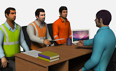 Permit to work management