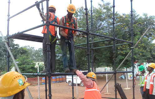 Scaffold Erection training