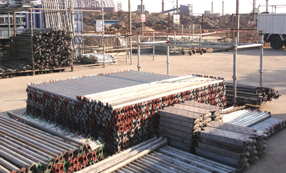 Scaffolding Materials on hire in India 