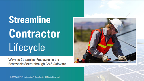 Streamline Contractor Lifecycle