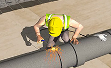 Cross country pipeline construction work safety training